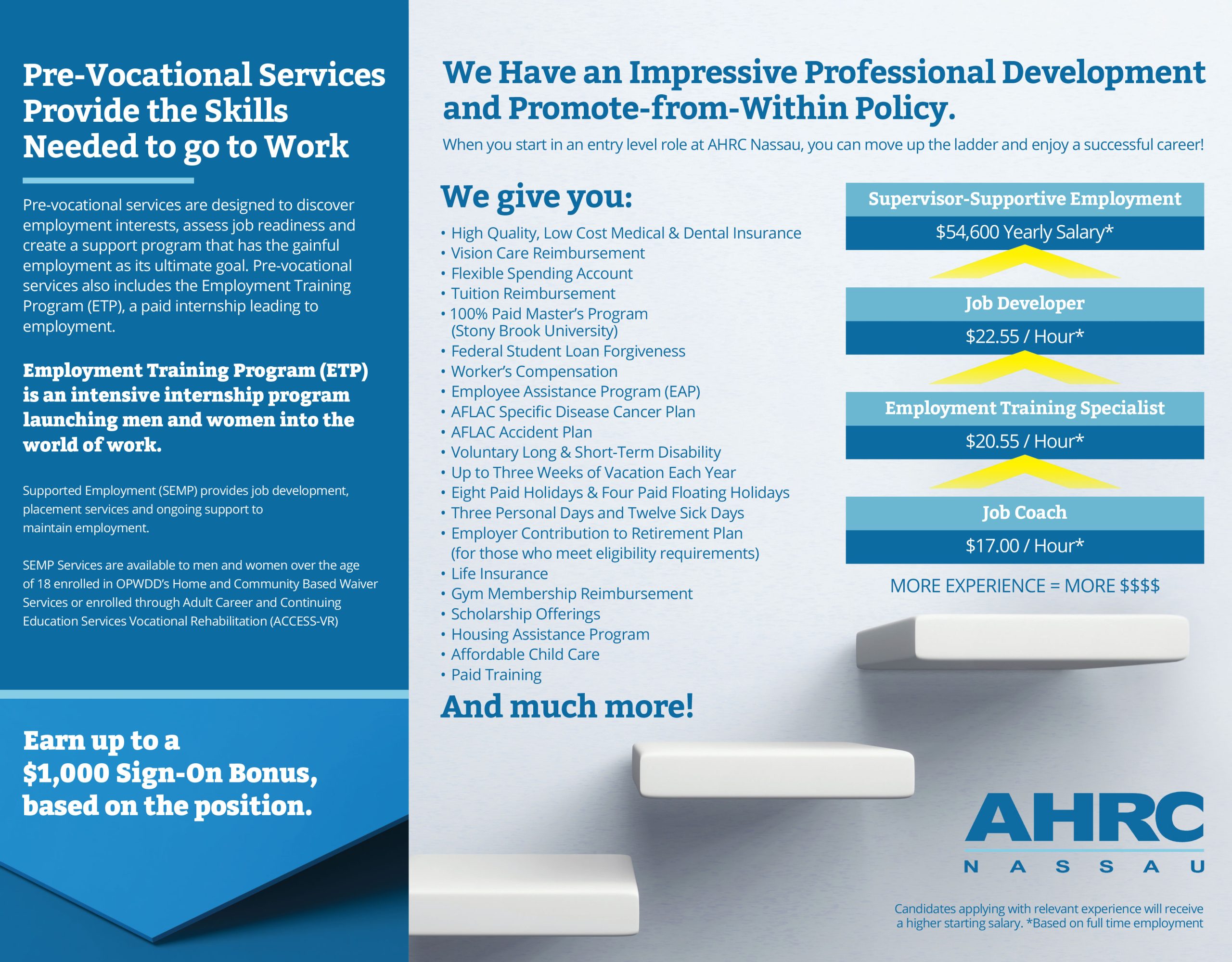 SMM Recruitment Hiring Brochure AHRC